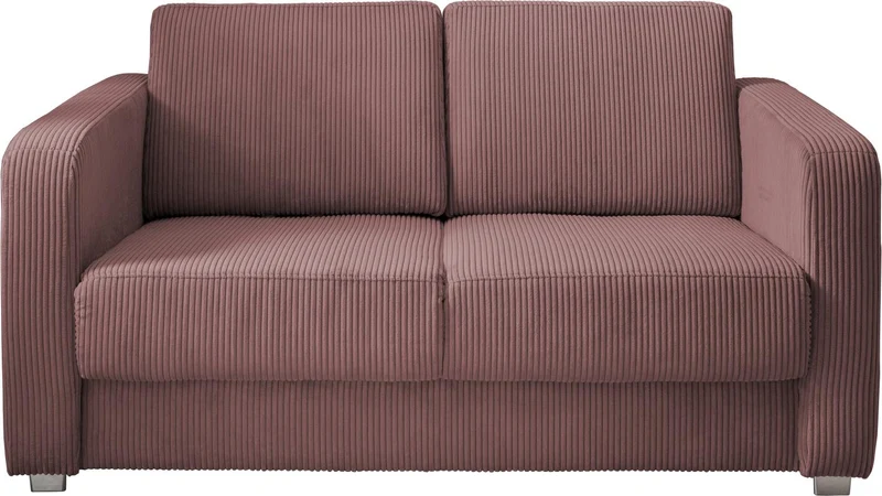 Schlafsofa Funktionssofa MIA Stoff Cord mit getrennten Liegeflächen