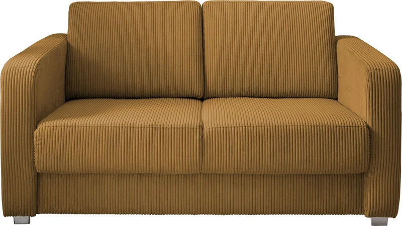 Schlafsofa Funktionssofa MIA Stoff Cord mit getrennten Liegeflächen
