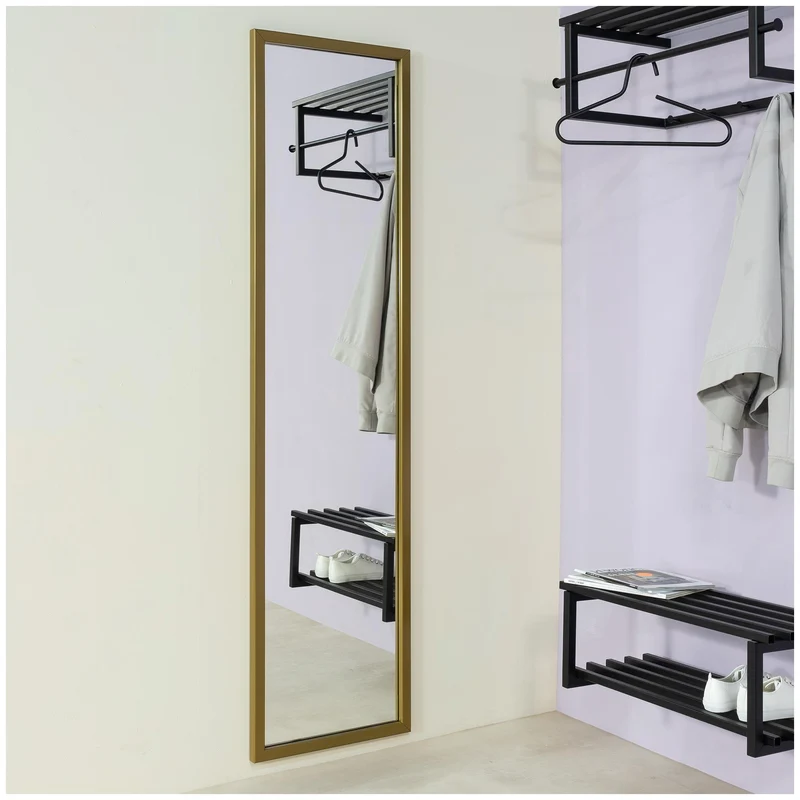 Spinder SENZA M2 Spiegel 185x50 modern Stahl in verschiedenen Farben