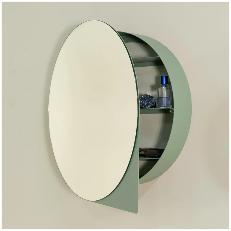 Spinder SONNET Large Stahl Spiegelschrank, Skandinavischer Stil