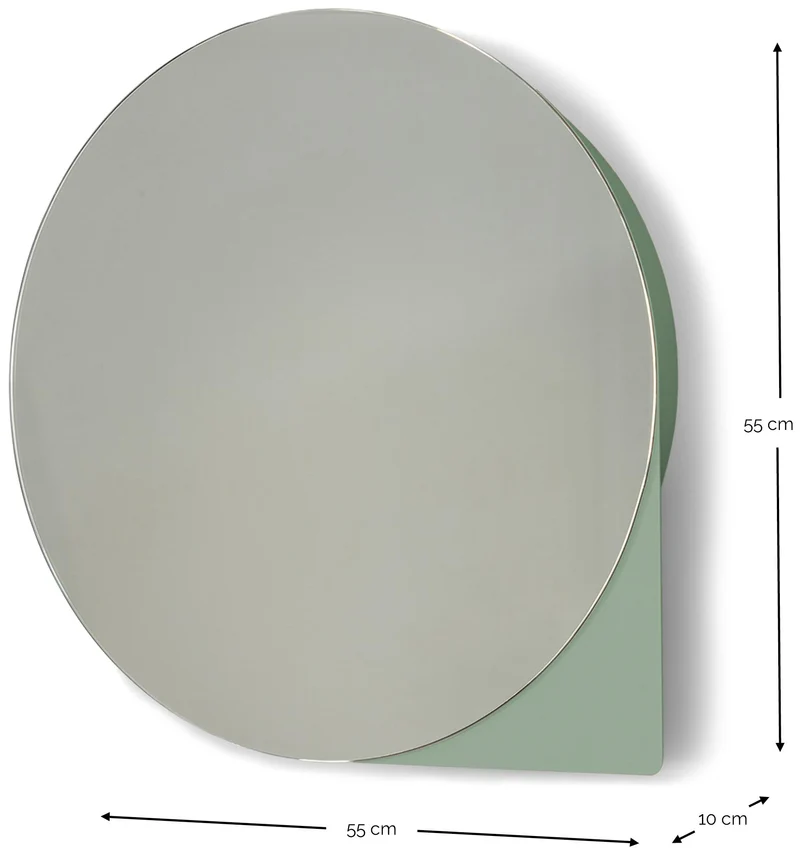 Spinder SONNET Large Stahl Spiegelschrank, Skandinavischer Stil