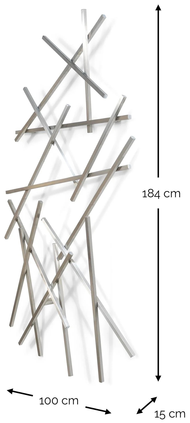 Spinder Garderobe MATCHES Black - Modernes minimalistisches Design