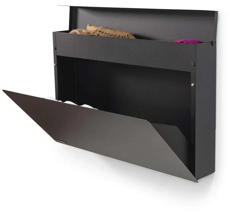 Spinder LUIGI Schuhschrank Stahl Minimalistisch Schwarz