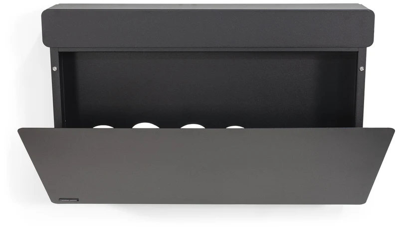 Spinder LUIGI Schuhschrank Stahl Minimalistisch Schwarz