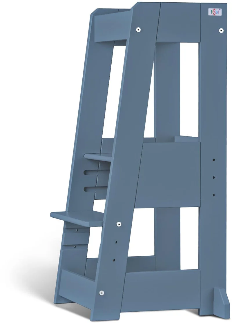 Mitwachsender Lernturm FELIX | tiSsi® Entdeckerturm | Buche Massivholz