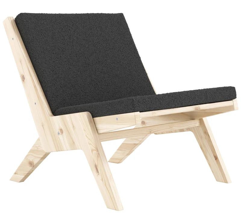 Design Sessel SWAY Lounge Chair klappbar Kiefer unbehandelt von Karup