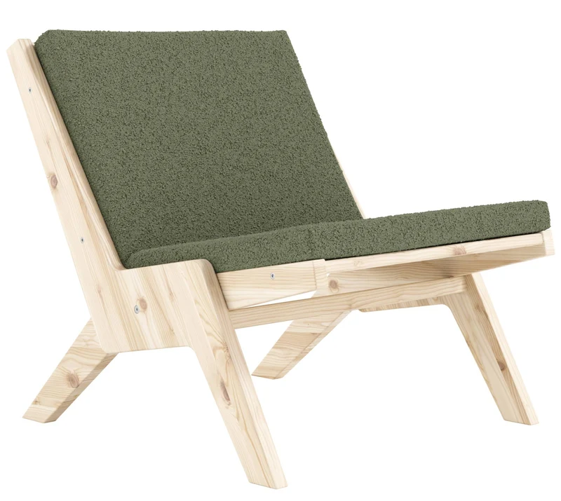 Design Sessel SWAY Lounge Chair klappbar Kiefer unbehandelt von Karup