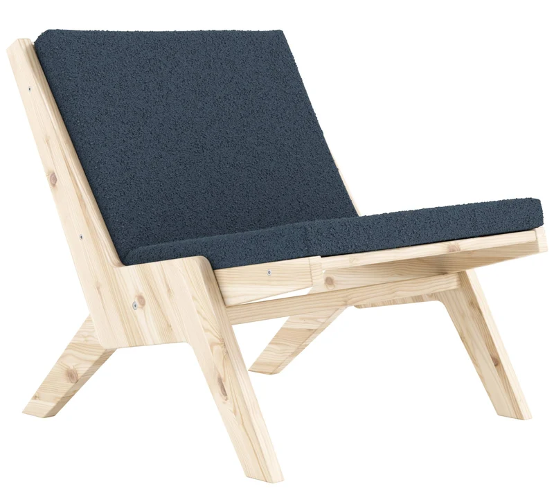 Design Sessel SWAY Lounge Chair klappbar Kiefer unbehandelt von Karup