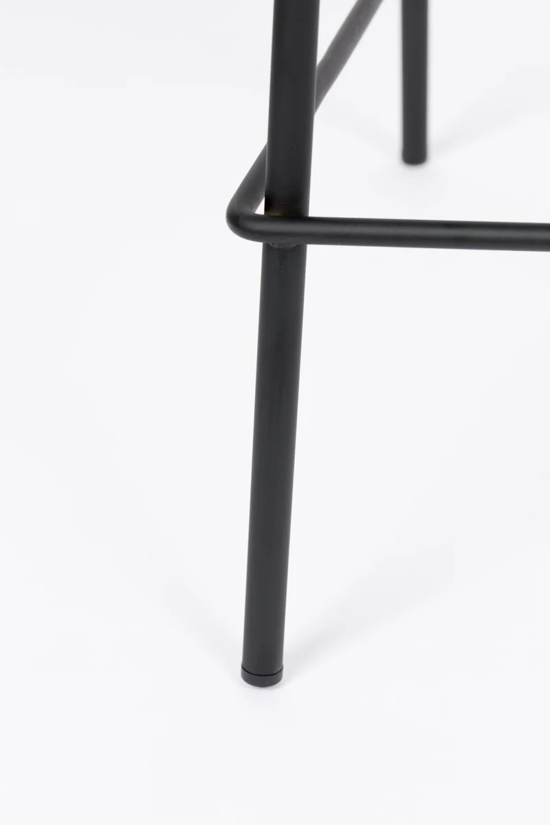 Hocker Tresenhocker JOLIEN BLACK in zwei verschiedenen Grautönen