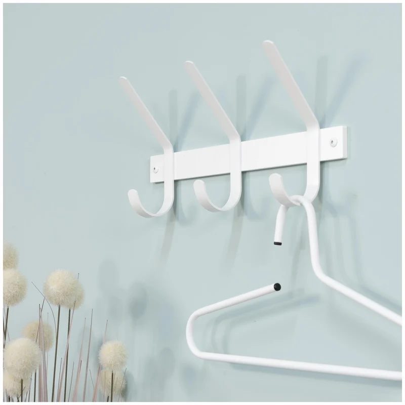 Spinder DEXTER 3 Stahl Wandgarderobe, Minimalistisch & Modern