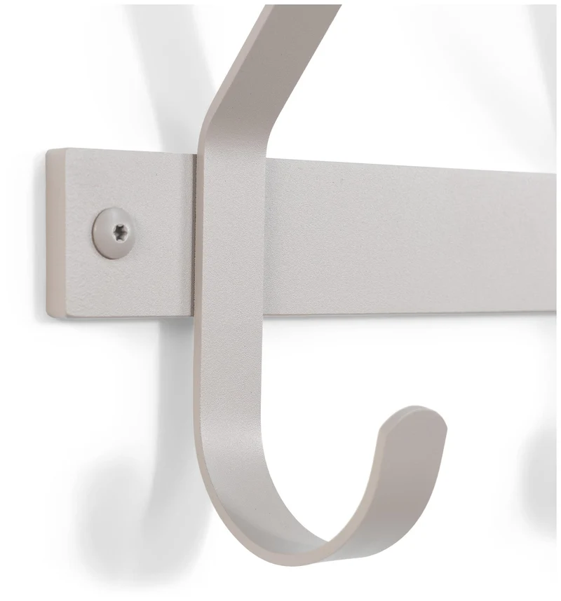 Spinder DEXTER 3 Stahl Wandgarderobe, Minimalistisch & Modern