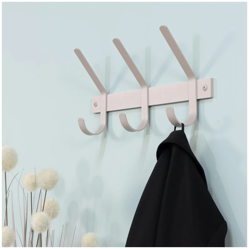 Spinder DEXTER 3 Stahl Wandgarderobe, Minimalistisch & Modern