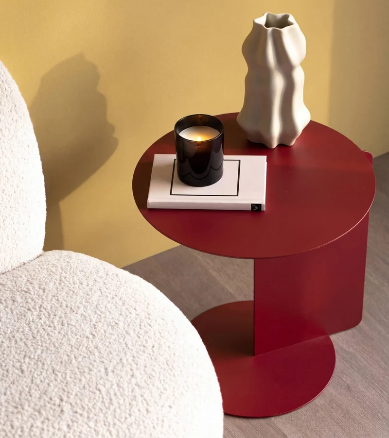 Spinder SALSA Beistelltisch, Stahl, Modern, verschiedene Farben