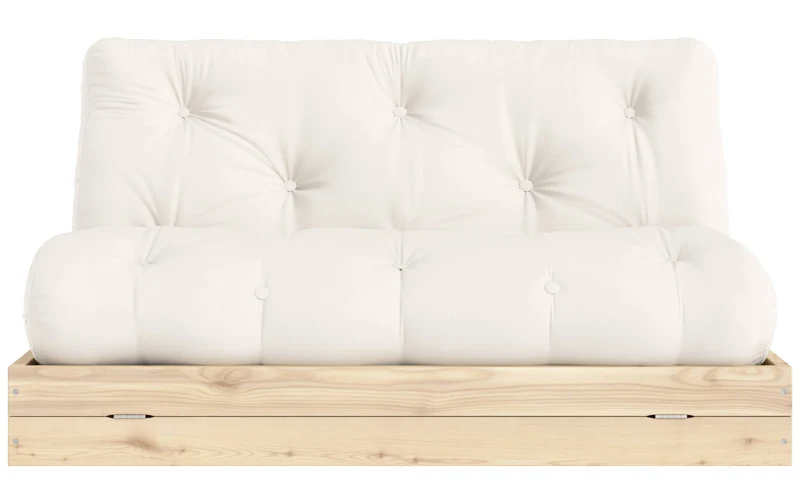Schlafsofa FLIP Sofa Bett Kiefer massiv unbehandelt, von Karup