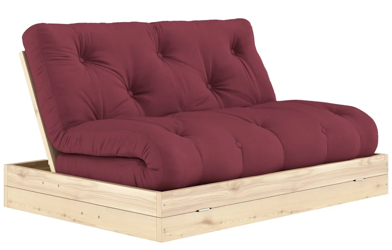 Schlafsofa FLIP Sofa Bett Kiefer massiv unbehandelt, von Karup