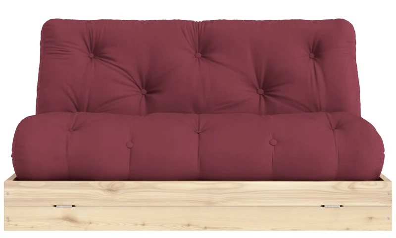 Schlafsofa FLIP Sofa Bett Kiefer massiv unbehandelt, von Karup