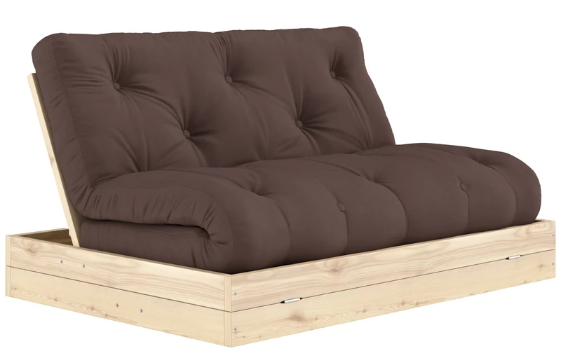 Schlafsofa FLIP Sofa Bett Kiefer massiv unbehandelt, von Karup