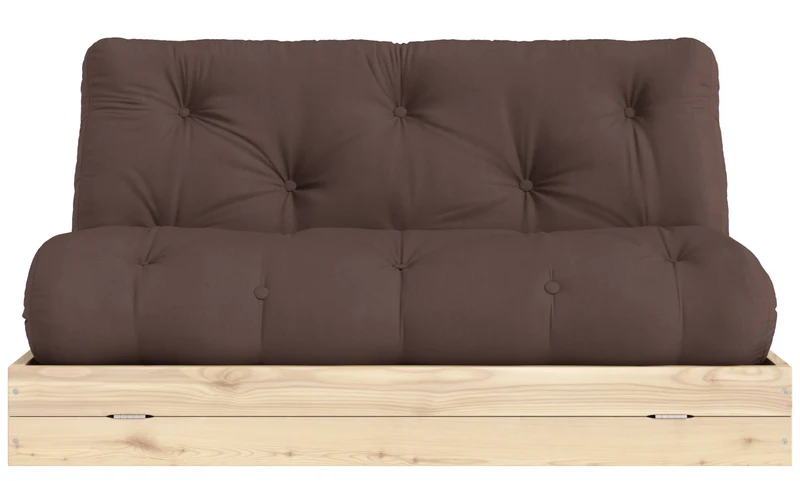 Schlafsofa FLIP Sofa Bett Kiefer massiv unbehandelt, von Karup