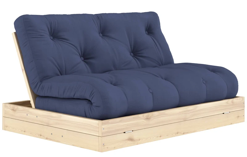 Schlafsofa FLIP Sofa Bett Kiefer massiv unbehandelt, von Karup