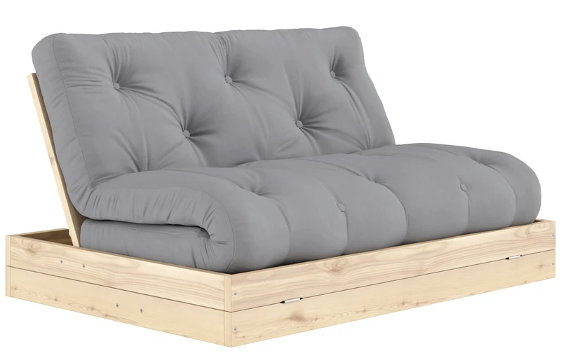 Schlafsofa FLIP Sofa Bett Kiefer massiv unbehandelt, von Karup