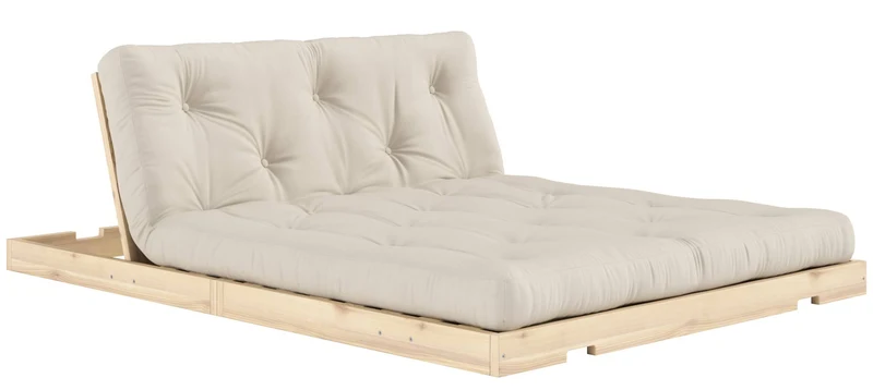 Schlafsofa FLIP Sofa Bett Kiefer massiv unbehandelt, von Karup