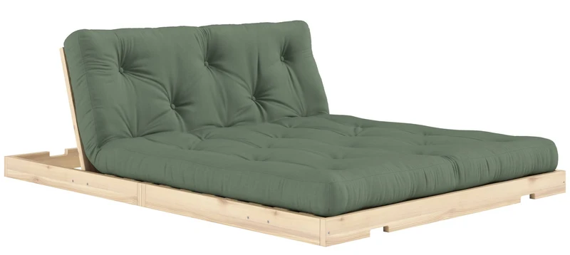 Schlafsofa FLIP Sofa Bett Kiefer massiv unbehandelt, von Karup