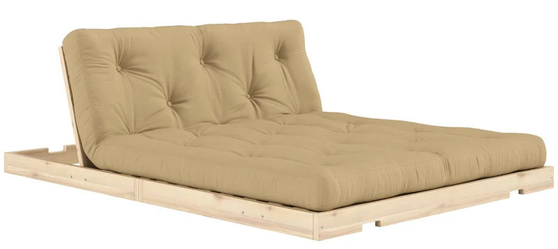 Schlafsofa FLIP Sofa Bett Kiefer massiv unbehandelt, von Karup