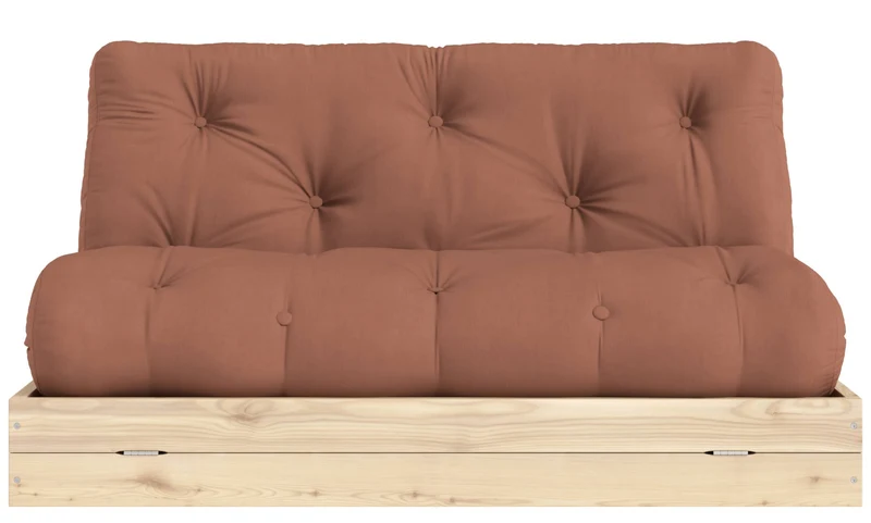 Schlafsofa FLIP Sofa Bett Kiefer massiv unbehandelt, von Karup