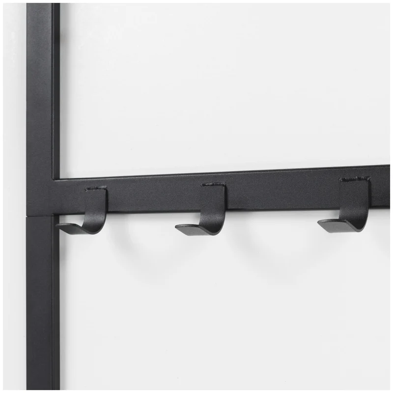 Spinder IVAR 2 Garderobe: Minimalistisches Design aus Stahl, Schwarz