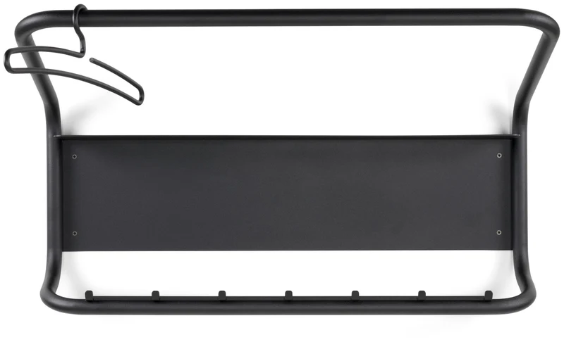 Spinder FLUX Garderobe: Modernes Design, Stahl, Schwarz