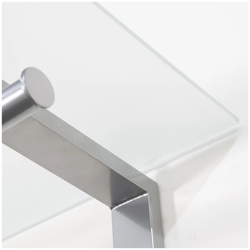 Spinder DUTCH Garderobe: Stahl & Glas, Modernes Design, Nickel Finish