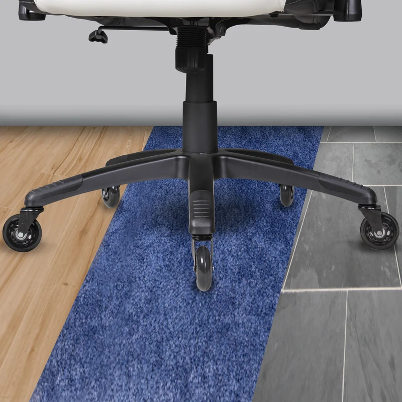 Bürostuhlrollen 5er Set 75mm Universal Schwerlastrollen Hartboden Schwarz