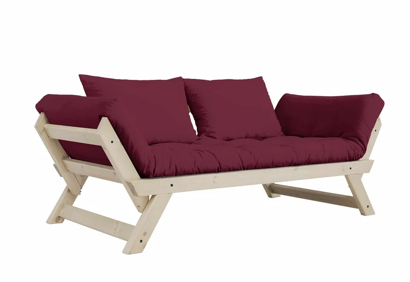 Schlafsofa BEBOP Sofa Kiefer natur lackiert abklappbar von Karup