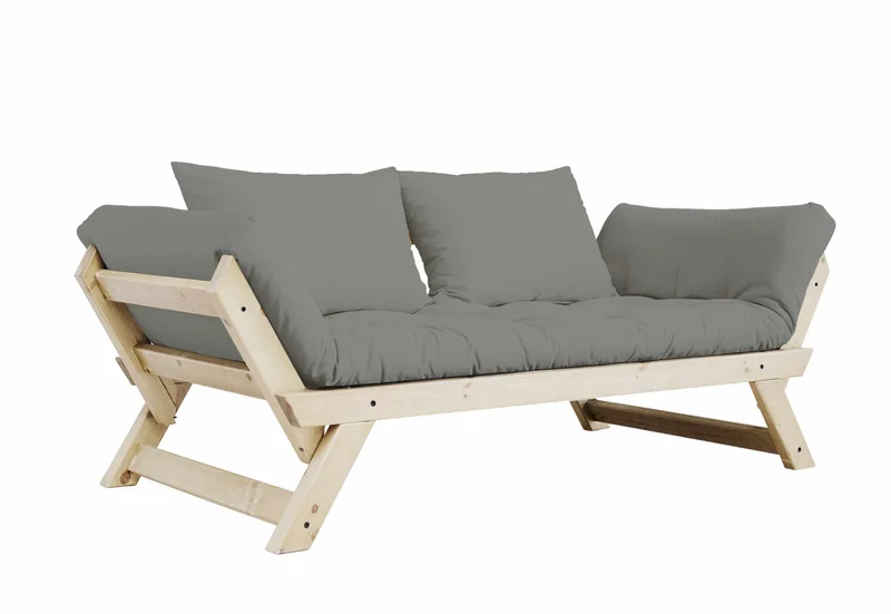 Schlafsofa BEBOP Sofa Kiefer natur lackiert abklappbar von Karup