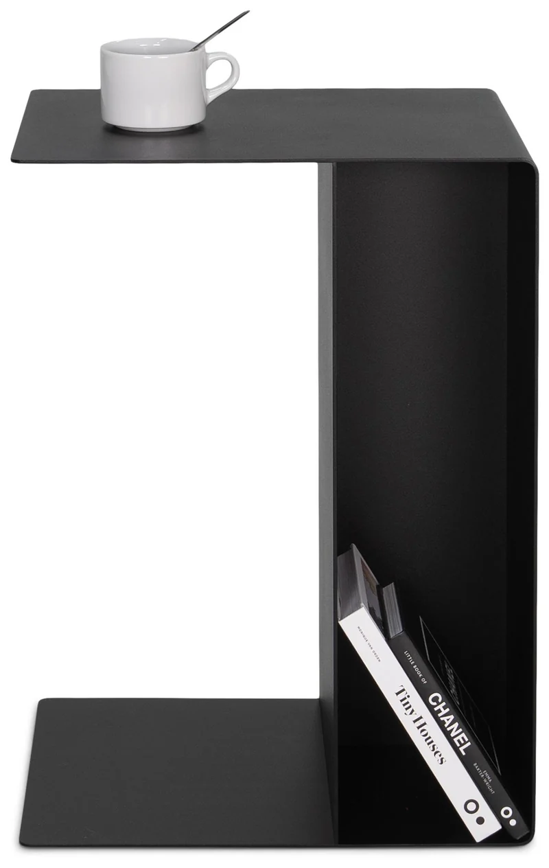 Spinder SLIDE Low Beistelltisch Stahl Modernes Design, Sand oder Black