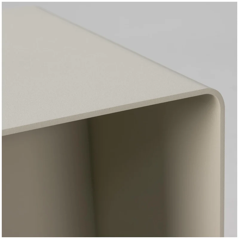 Spinder SLIDE Low Beistelltisch Stahl Modernes Design, Sand oder Black