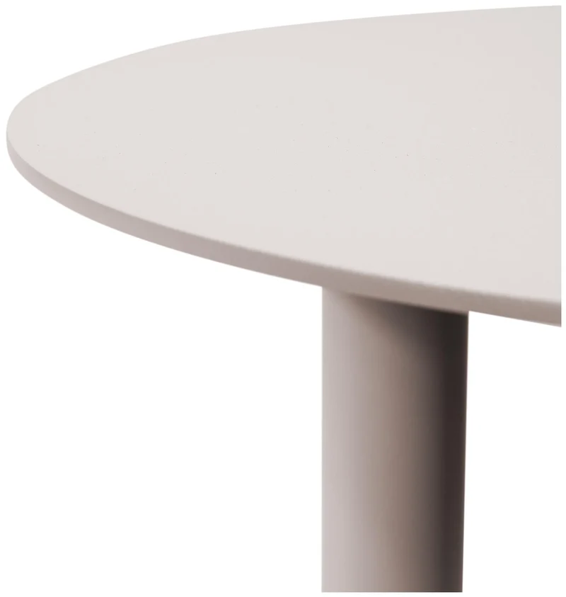 Spinder SUNNY 30 Moderner Stahl-Beistelltisch, rund in Schwarz oder Taupe