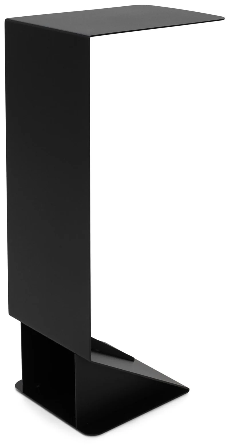 Spinder BRUCE Beistelltisch, Stahl, Minimalistisch, Schwarz