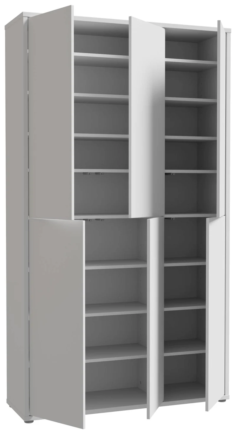 Mehrzweckschrank ALICE SPRINGS Garderobenschrank in 3 Farben von Forte