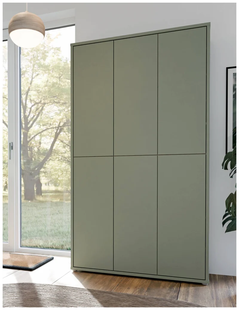 Mehrzweckschrank ALICE SPRINGS Garderobenschrank in 3 Farben von Forte