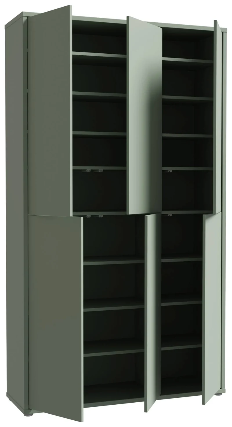 Mehrzweckschrank ALICE SPRINGS Garderobenschrank in 3 Farben von Forte