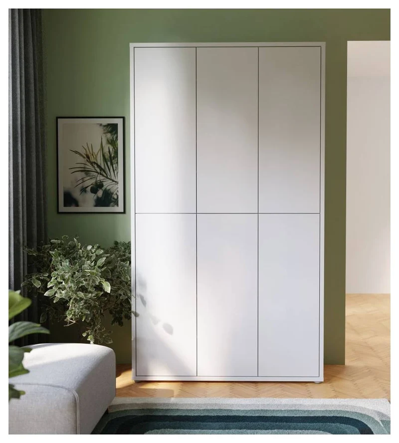 Mehrzweckschrank ALICE SPRINGS Garderobenschrank in 3 Farben von Forte