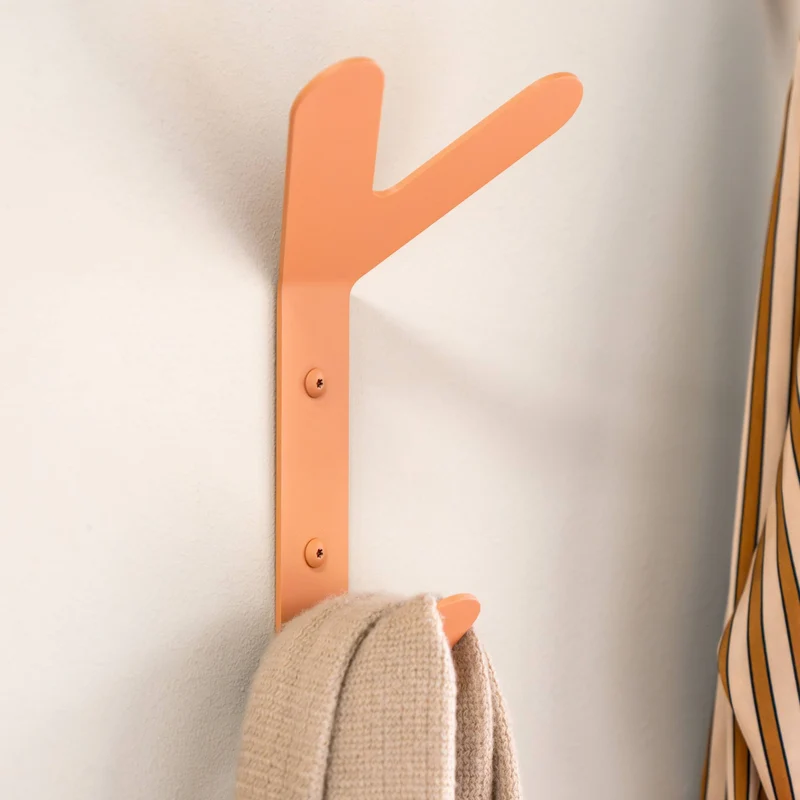 Spinder FRONDO Hook Garderobe Stahl Modernes Design viele Farben