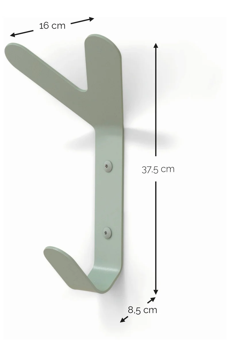 Spinder FRONDO Hook Garderobe Stahl Modernes Design viele Farben
