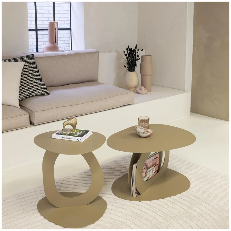 Spinder ALTO Beistelltisch: Skandinavisches Design aus Stahl