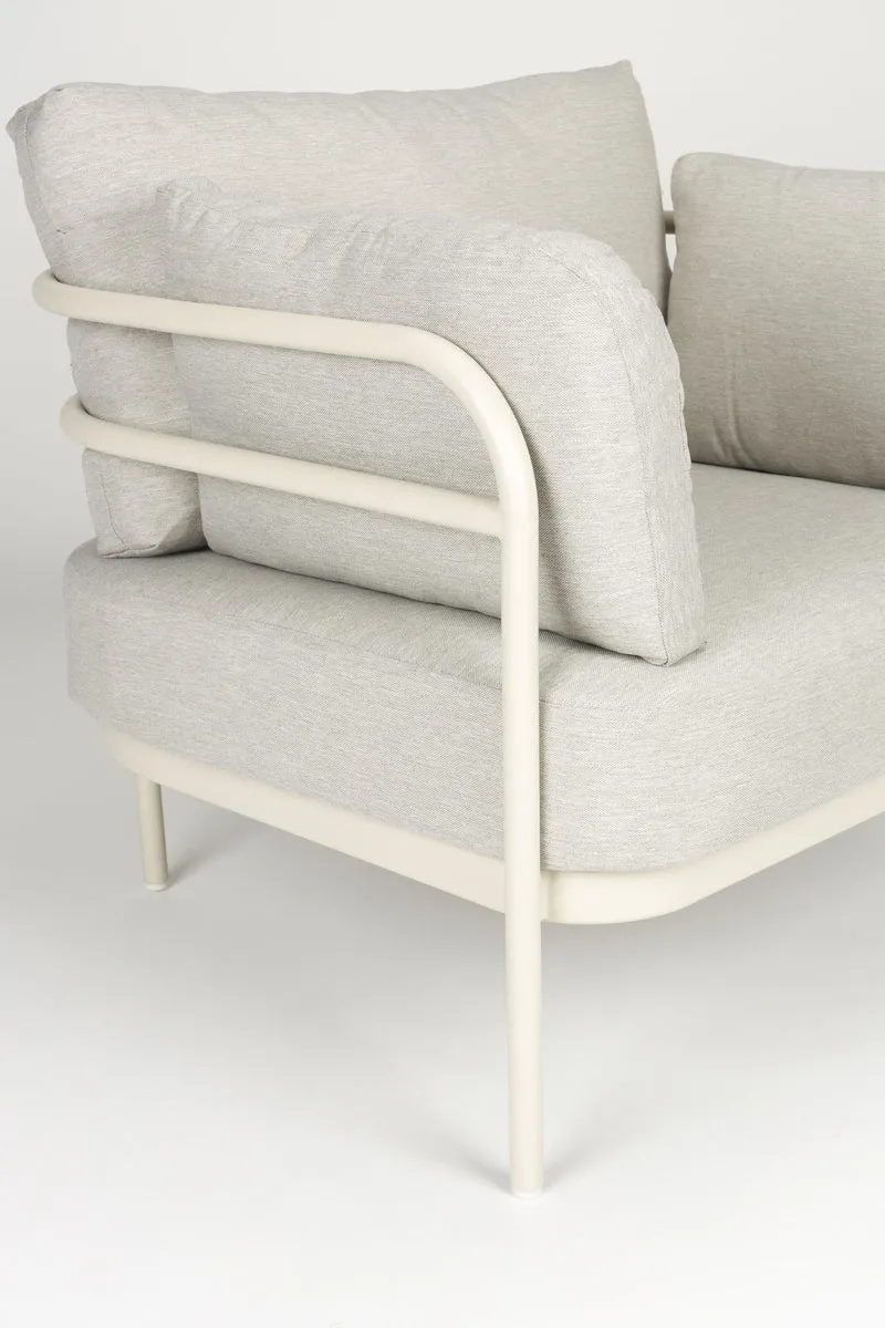 Garten Sitzgruppe VISTIA von Zuiver Gartensofa Lounge Set 3-tlg
