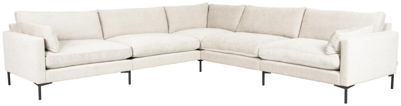 Zuiver Ecksofa Sofa SUMMER CREAM 7-Sitzer