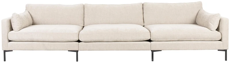 Zuiver 4,5-sitzer Sofa SUMMER CREAM