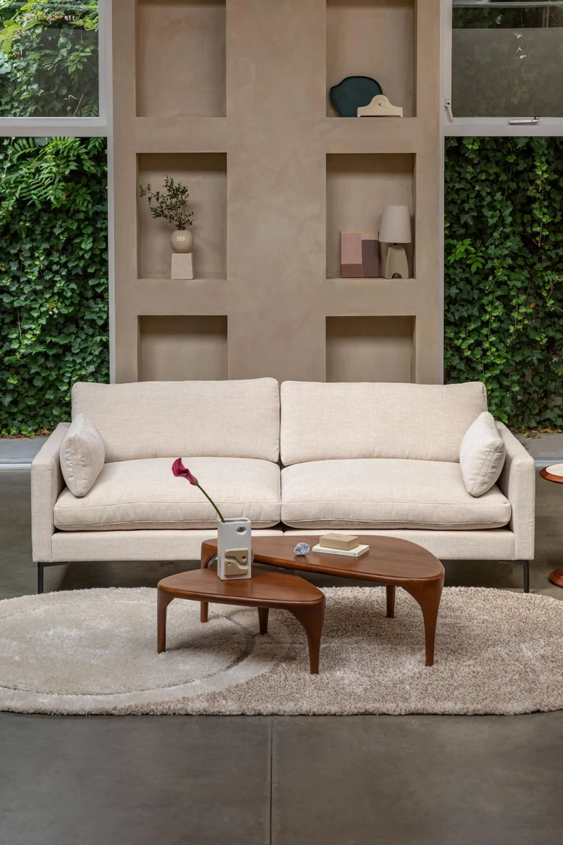 Zuiver 3-sitzer Sofa SUMMER CREAM