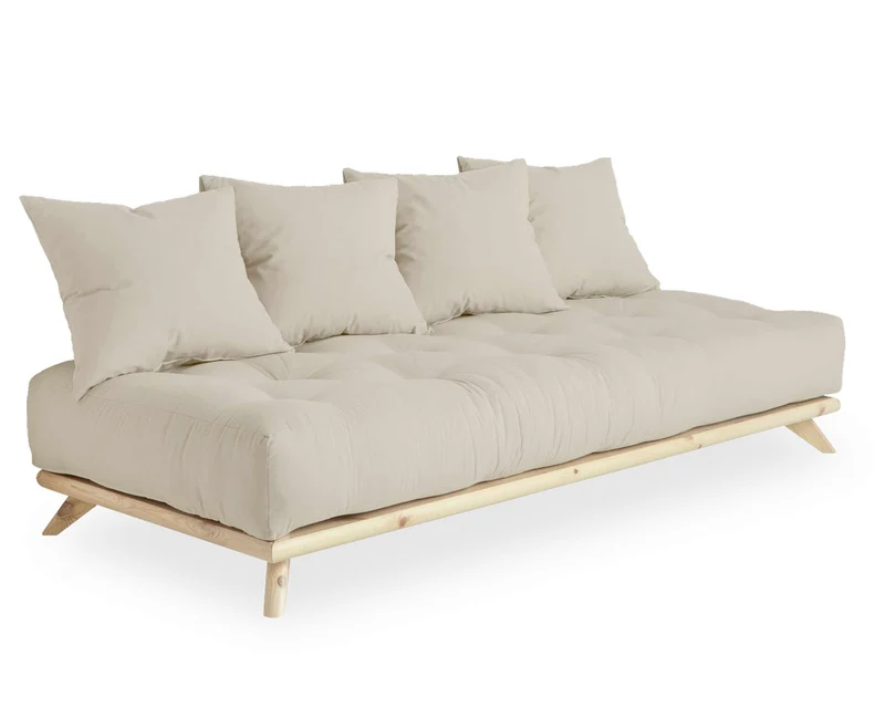 KARUP Sofa SENZA DAYBED Liege Tagesbett Kiefer 90 x 200 Polstzer Beige